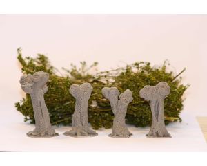 1/48 SET OF POLLARD WILLOWS 4 PCS. 89 GR. 180.48