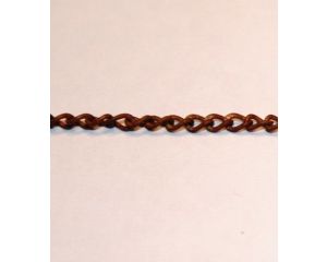 CHAIN COPPER 5S/CM / 500MM LONG 10 GR. 963