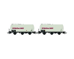 SNCF 2-P 3 AXLE TANK WAGONS PETROLES L'OUEST IV (9/23) * HJ6249