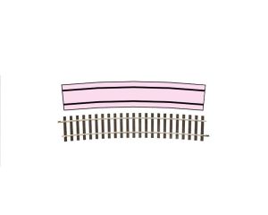 1/45 GLEIS GEBOGEN R10 1125° (VE 8) 45025