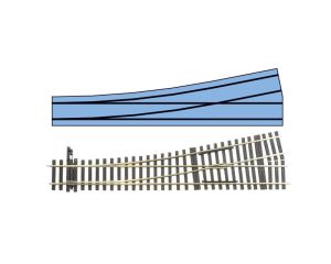 Einfache Weiche links 45031-01
