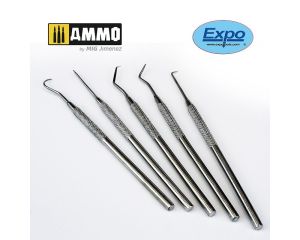 EXPO 5PC STAINLESS HOOK en PICK SET EXPO70839
