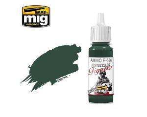 FIGURES PAINTS MEDIUM RUSSIAN GREEN FS-34092 JAR 17ML AMMO.F-506