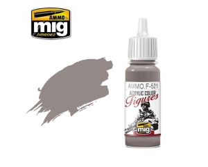 FIGURES PAINTS GREY LIGHT BROWN JAR 17ML AMMO.F-521