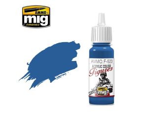 FIGURES PAINTS UNIFORM BLUE JAR 17ML AMMO.F-523