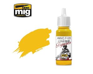 FIGURES PAINTS PURE YELLOW JAR 17ML AMMO.F-529