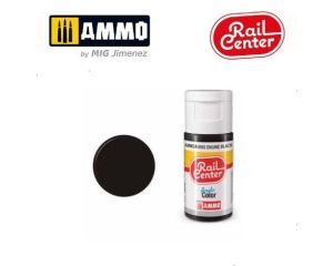 RAIL CENTER ACRYLIC ENGINE BLACK 15ML AMMO.R-0002