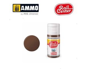 RAIL CENTER ACRYLIC SLEEPER BROWN 15ML AMMO.R-0006