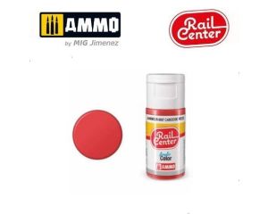 RAIL CENTER ACRYLIC CABOOSE RED 15ML AMMO.R-0007