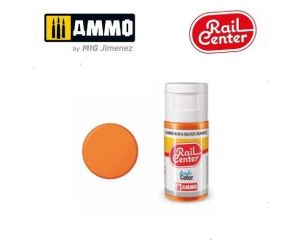 RAIL CENTER ACRYLIC REEFER ORANGE 15ML AMMO.R-0010