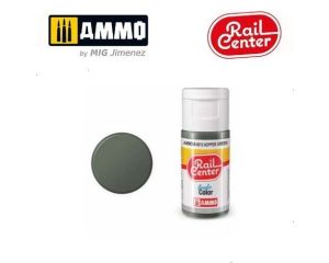 RAIL CENTER ACRYLIC HOPPER GREEN 15ML AMMO.R-0013