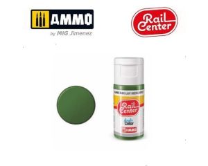 RAIL CENTER ACRYLIC LIGHT GREEN LIVERY 15ML AMMO.R-0015