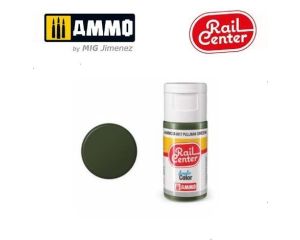 RAIL CENTER ACRYLIC PULLMAN GREEN 15ML AMMO.R-0017