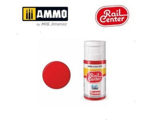 RAIL CENTER ACRYLIC RED 15ML AMMO.R-0022