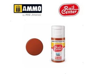 RAIL CENTER ACRYLIC FREIGHT RED 15ML AMMO.R-0025