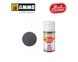 RAIL CENTER ACRYLIC MEDIUM ASH GREY 15ML AMMO.R-0032