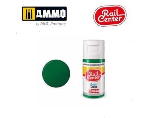 RAIL CENTER ACRYLIC MEDIUM GREEN 15ML AMMO.R-0035