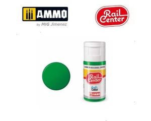 RAIL CENTER ACRYLIC SIGNAL GREEN 15ML AMMO.R-0036