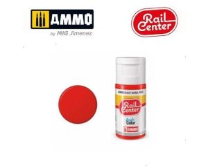 RAIL CENTER ACRYLIC SIGNAL RED 15ML AMMO.R-0037