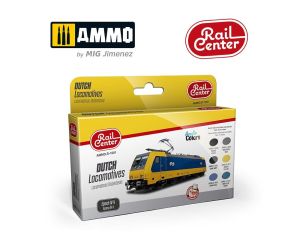 DUTCH LOCOMOTIVES EP IV-V 15ML 6 JARS AMMO.R-1001