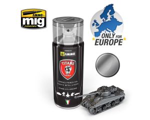 TITANS HOBBY GUN METAL PRIMER 400 ML SPRAY TTH117