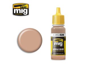 ACRYLIC COLOR RAL8031 F9 SAND BROWN JAR 17ML A.MIG-0026