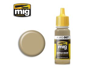 ACRYLIC COLOR LIGHT SAND GREY JAR 17ML** A.MIG-0067