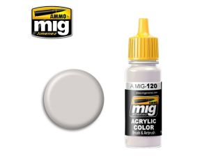 ACRYLIC COLOR LIGHT BROWN-GRAY JAR 17ML ** A.MIG-0120