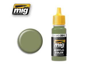 ACRYLIC COLOR FS 34424 LIGHT GRAY JAR 17ML** A.MIG-0201