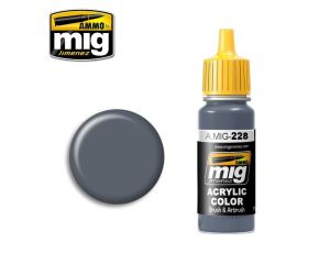 ACRYLIC COLOR FS 35164 INTERMEDIATE BLUE ANA 608 JAR 17ML** A.MIG-0228
