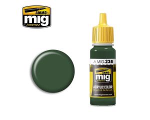 ACRYLIC COLOR FS 34092 MED. GREEN 17ML ALT. MIG20099 ** A.MIG-0238