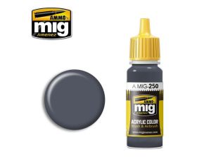 ACRYLIC COLOR NIGHT BLUE GREY 17ML ALT. MIG20104 ** A.MIG-0250