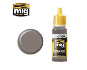 ACRYLIC COLOR GREY BROWN AMT-1 JAR 17ML A.MIG-0252