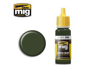 ACRYLIC COLOR IJA KAWASAKI GREEN 17 ML** A.MIG-0260