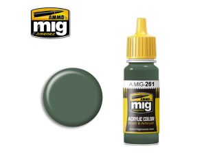 ACRYLIC COLOR IJA NAKAJIMA GREEN 17 ML** A.MIG-0261