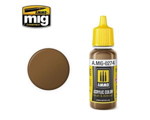 ACRYLIC COLOR MARRONE MIMETICO 1 FS 30118 JAR 17ML A.MIG-0274