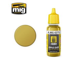 ACRYLIC COLOR GIALLO MIMETICO 3 FS-33434 JAR 17ML** A.MIG-0275