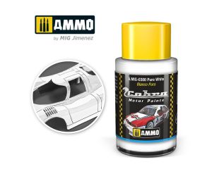 COBRA MOTOR PAINTS PURE WHITE 30 ML A.MIG-0300