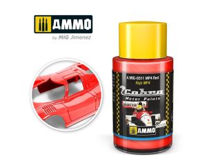 COBRA MOTOR PAINTS MP4 RED 30 ML A.MIG-0311