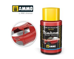 COBRA MOTOR PAINTS PHOENIX RED 30 ML A.MIG-0314