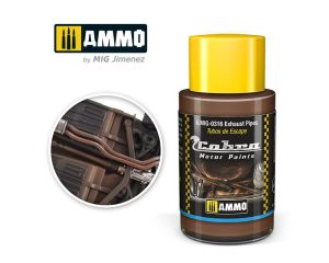 COBRA MOTOR PAINTS EXHAUST PIPES 30 ML A.MIG-0316