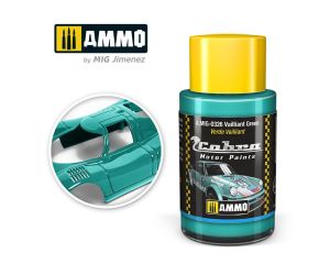COBRA MOTOR PAINTS VAILLIANT GREEN 30 ML A.MIG-0326