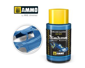 COBRA MOTOR PAINTS TYRRELL BLUE 30 ML A.MIG-0329
