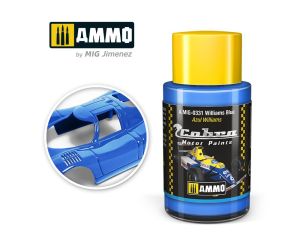 COBRA MOTOR PAINTS WILLIAMS BLUE 30 ML A.MIG-0331