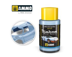 COBRA MOTOR PAINTS GULF BLUE 30 ML A.MIG-0334