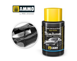 COBRA MOTOR PAINTS BASALT BLACK 30 ML A.MIG-0348