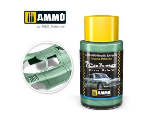COBRA MOTOR PAINTS METALLIC TOURQUOISE 30 ML A.MIG-0349