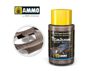 COBRA MOTOR PAINTS COPPER BROWN METALLIC 30 ML A.MIG-0356