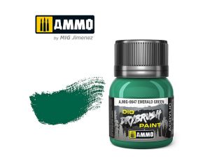 DRYBRUSH EMERALD GREEN JAR 40ML A.MIG-0647