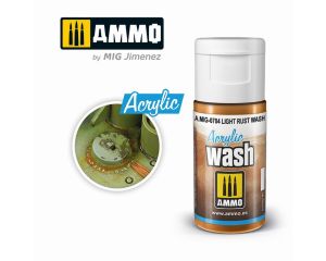 ACRYLIC WASH LIGHT RUST WASH JAR 15 ML A.MIG-0704